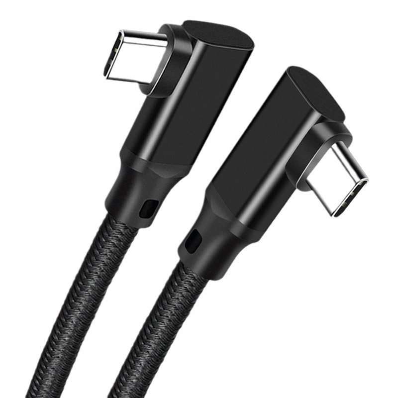 Double bend data cable